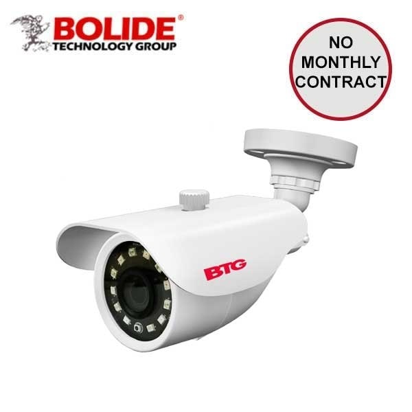 Bolide 1080P AHD / TVI / CVI / Analog Bullet Camera, 1/3" CMOS, 3.6mm Fixed Lens, IR Up to 65 ft., Control BOL-BTG1235-AHQ - main
